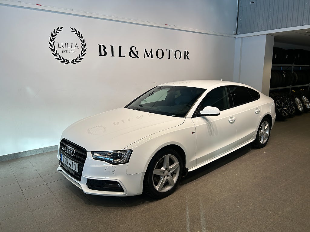 Audi A5 Sportback 2.0 TDI Quattro S-line |SoV|Dubb|Värm|4.95%