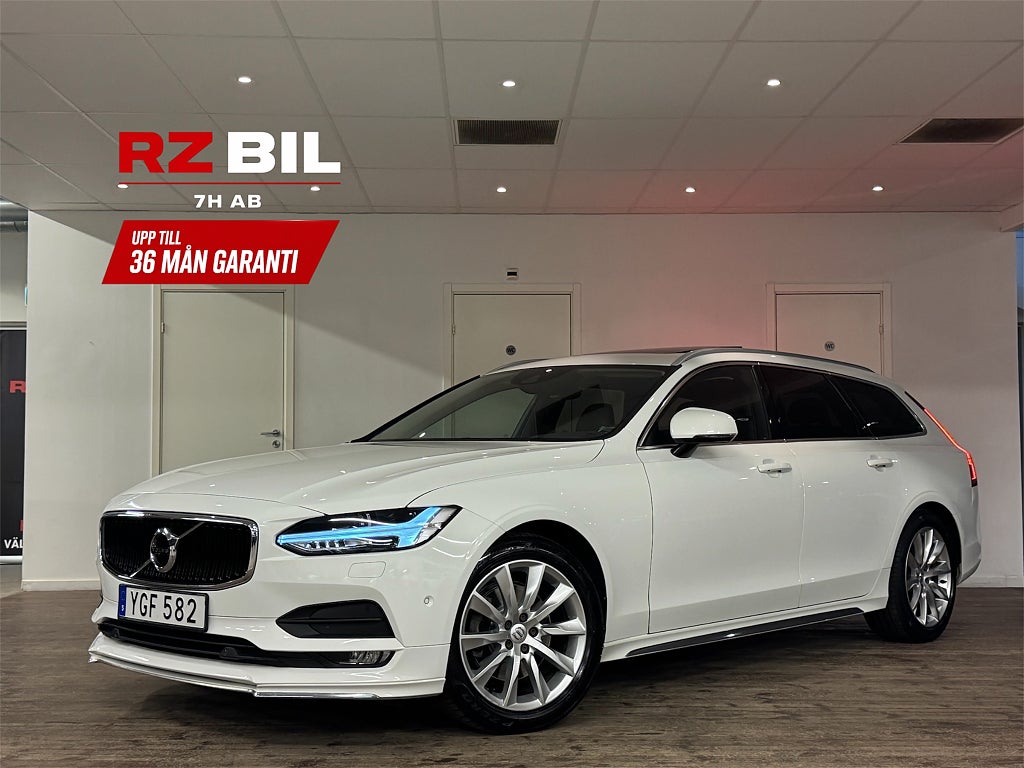 Volvo V90 T5 254 Hästkrafter /Panorama / Skinn / Värmare /CarPlay