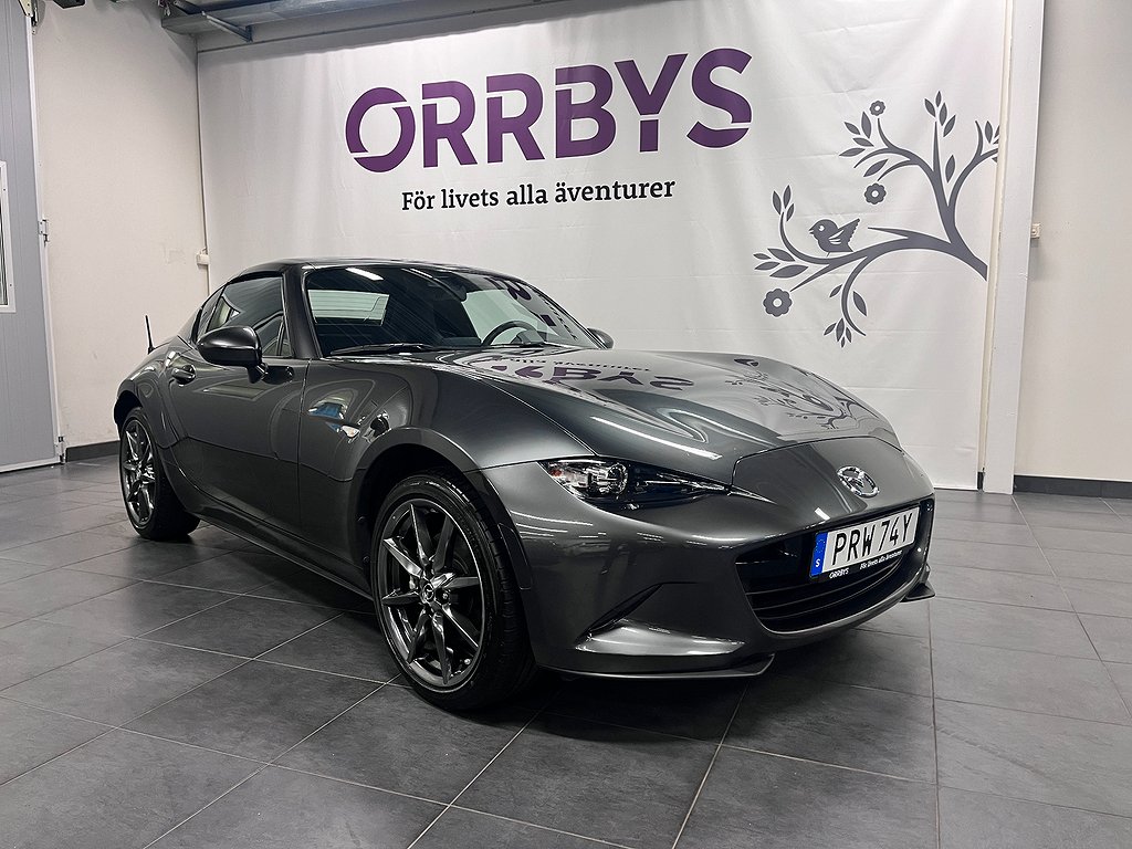 Mazda MX-5 RF 2.0 SKYACTIV-G 184HK, Nav, Helskinn, Keyless 