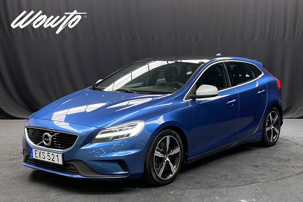 Volvo V40 T3 152HK R-Design /Pano /Värmare /Navi