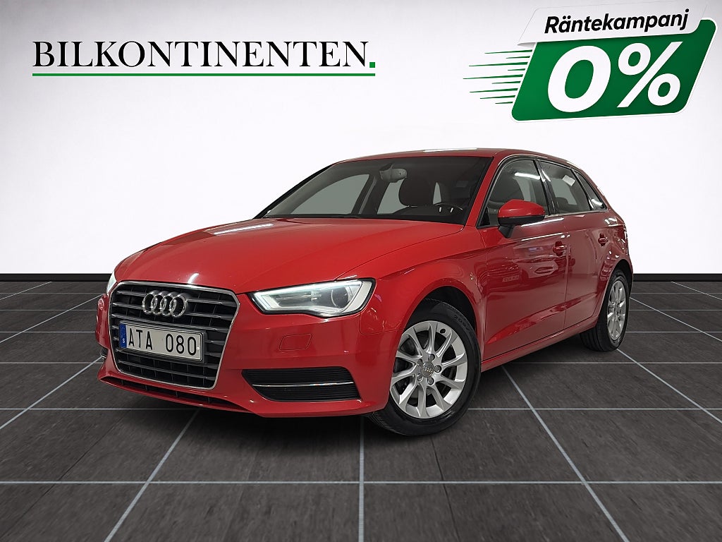 Audi A3 Sportback 1.6 TDI Farthållare *KAMPANJ 0%* Välservad