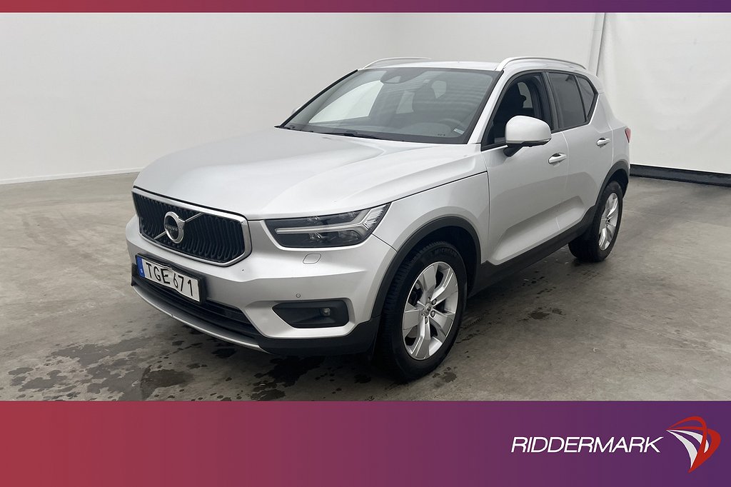 Volvo XC40 T4 190hk Momentum VOC Värmare 360° Skinn Navi