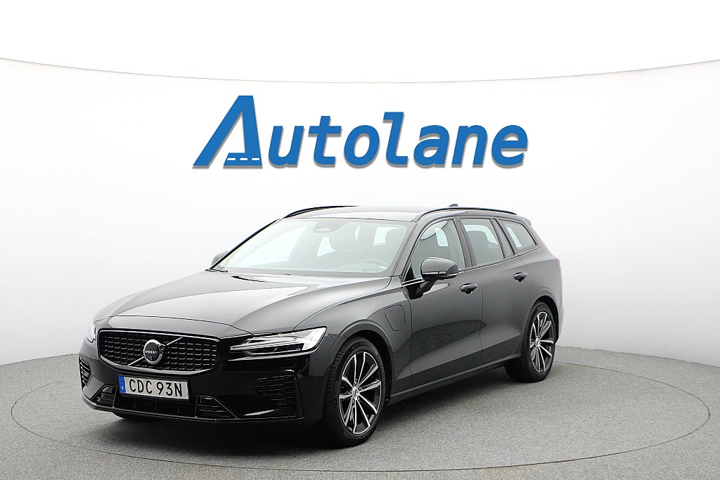 Volvo V60 T6 AWD Plus Dark, Läder, Minne, 360°, Värmare 350hk