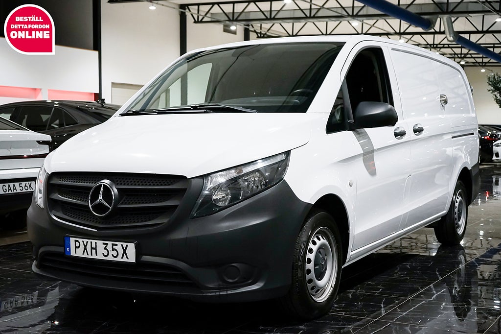 Mercedes-Benz Vito 114 CDI 3.0t Drag Kamera M-Värm 2xDörrar Lång modell 
