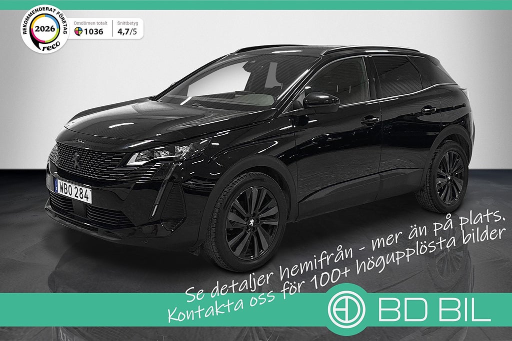 Peugeot 3008 1.2 PURETECH GT BLACK PACK BACKKAMERA CARPLAY