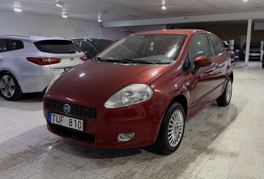 Fiat Grande Punto 3-dörrars 1.4 Dynamic NY BES.