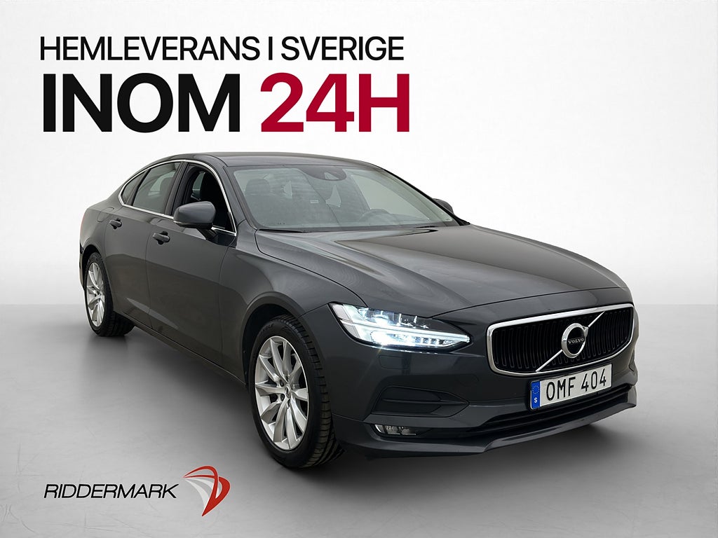 Volvo S90 D4 Advanced VoC P-Värmare BLIS Kamera Navi 190hk