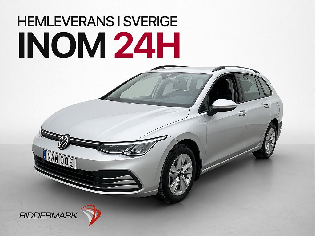 Volkswagen Golf 1.5 TGI 131hk MOMS Värmare Cockpit CarPlay