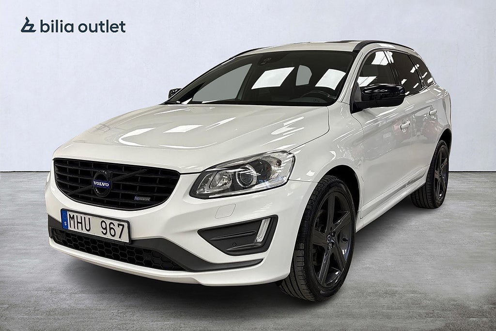Volvo XC60 Polestar Opti D4 AWD R-Design Nyservad Drag Pano