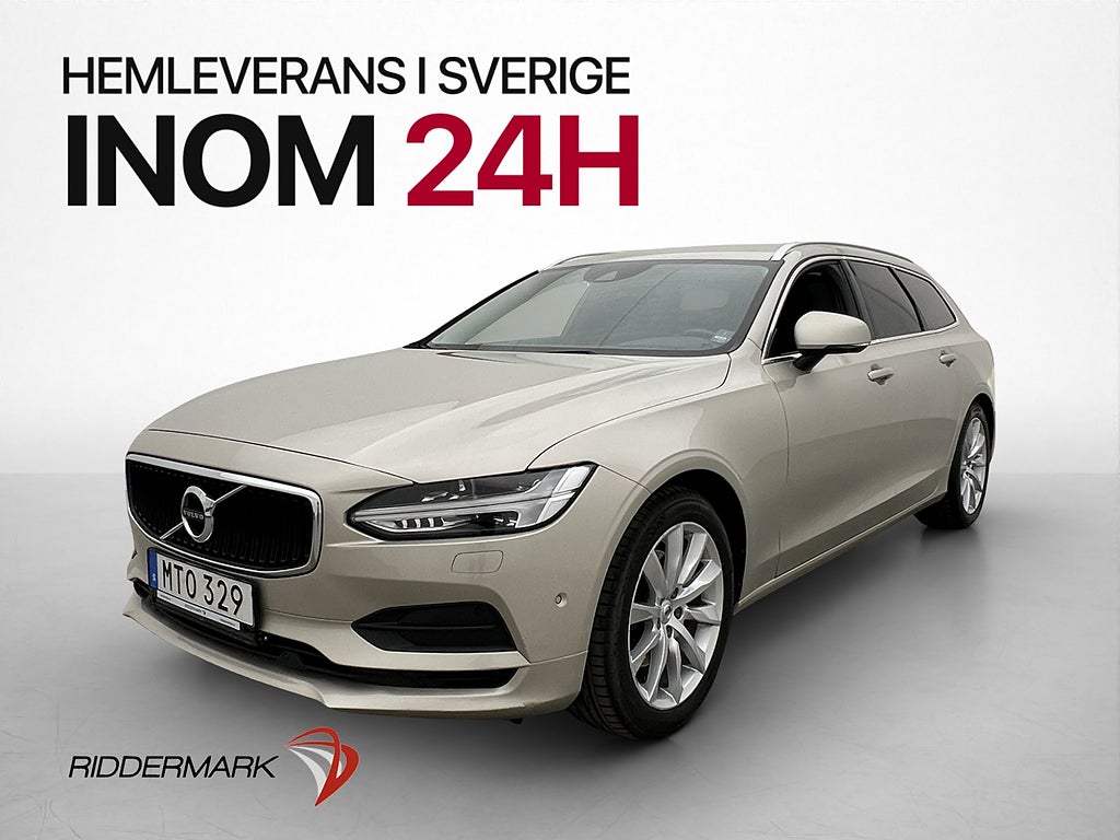 Volvo V90 T5 254hk Momentum Kamera Navi Drag Carplay
