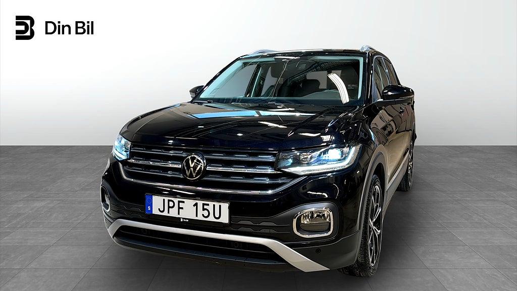 Volkswagen T-CROSS TSI110 GT DSG Black Komfortpaket P-sensorer