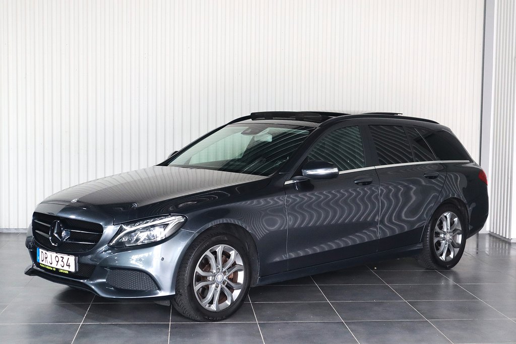 Mercedes-Benz C 220 T BlueTEC Auto Panorama Skin Svensksåld