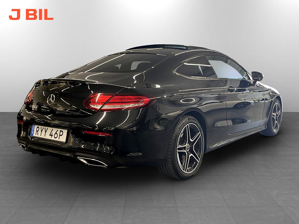 Bild på Mercedes-Benz C 220d Coupe AMG-Line 194hk Aut PANO ELSTOL CARPLAY