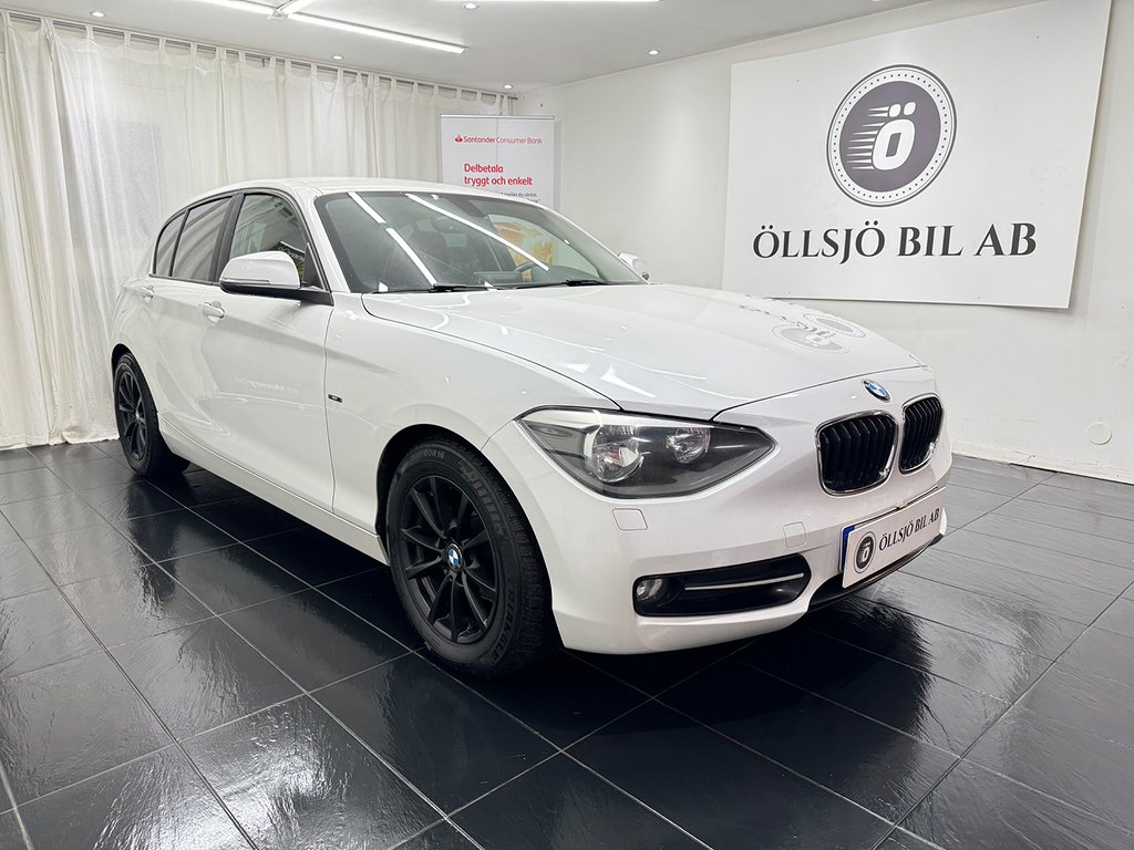 BMW 118 d 5-dörrars Steptronic 143 HK / Sportline /