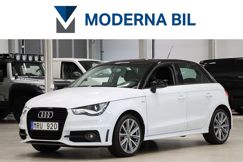 Audi A1 SPORTBACK 1.2 TFSI 86HK S-LINE BLUETOOTH NYSERVAD