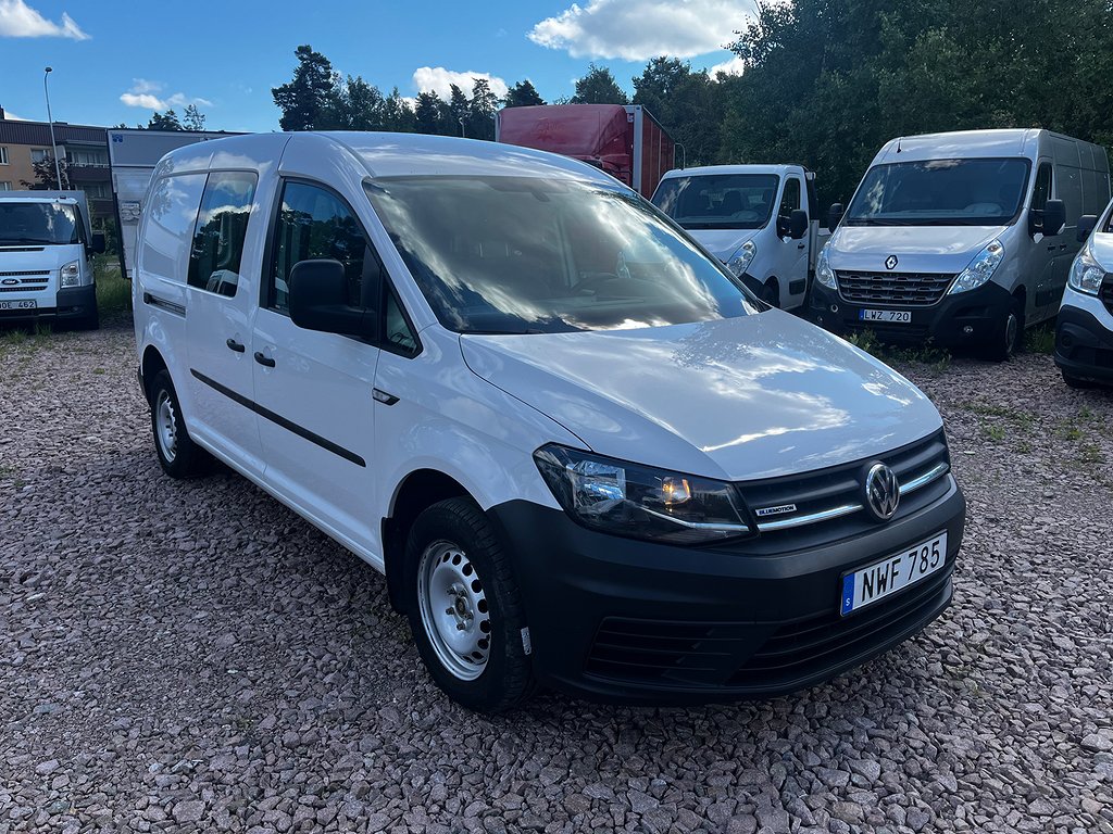 Volkswagen Caddy Maxi 1.4 TGI 2X Skjutdörrar Ny servad 