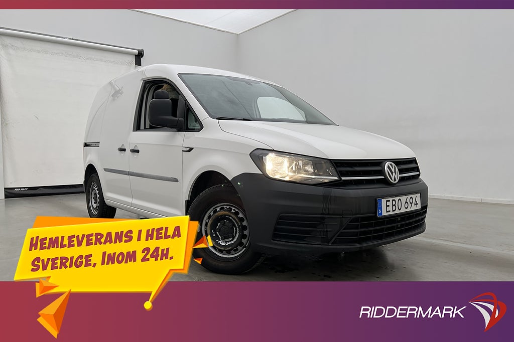 Volkswagen Caddy 2.0TDI Värm PDC V-Inredd Farthållare Moms