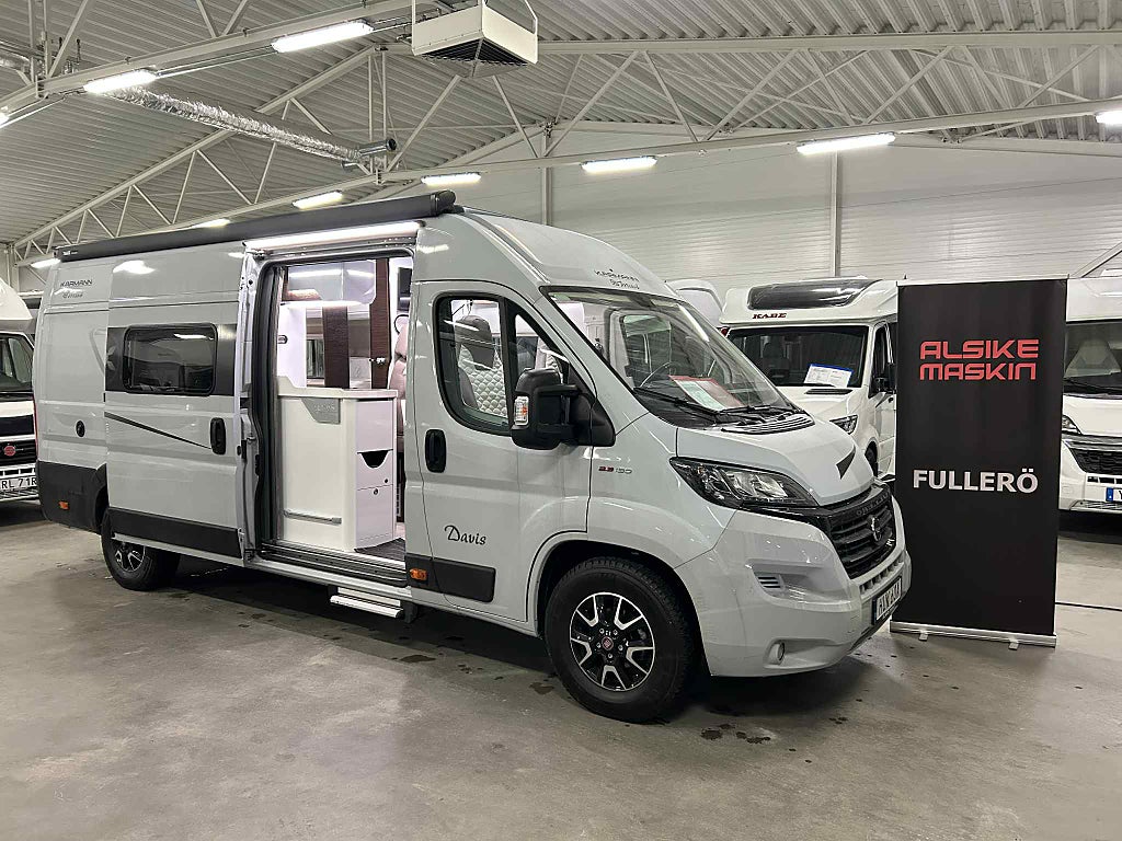 Davis 620 - Karmann-Mobil Davis 620 /Solcell/Långbädd/Litium/B-kort/Van