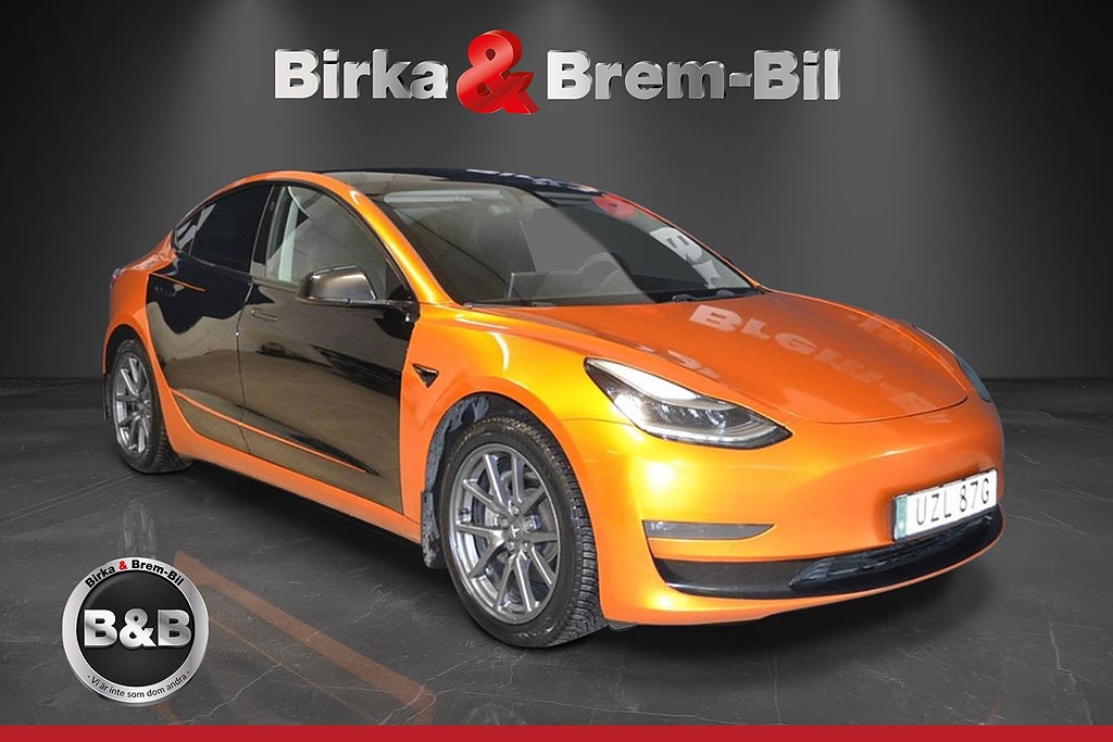 Tesla Model 3 Long Range AWD 440 hk dragkrok 