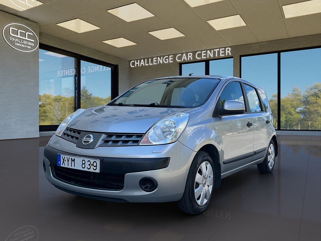 Nissan Note 1.6 Euro 4 Dragkrok Full servicehistorik