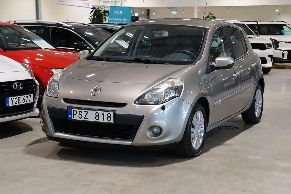 Renault Clio 1.2 75HK Farthållare/Nybesiktigad/Nybytt Kamrem