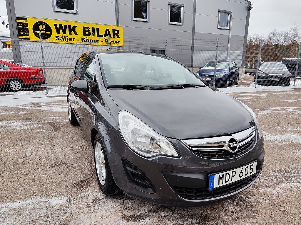 Opel Corsa 5-dörrar 1.2 ecoFLEX Enjoy Euro 5-Lågmil.