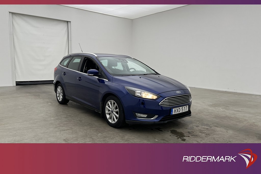 Ford Focus Kombi 1.0 EcoBoost 100hk Titanium Sensorer Farthå