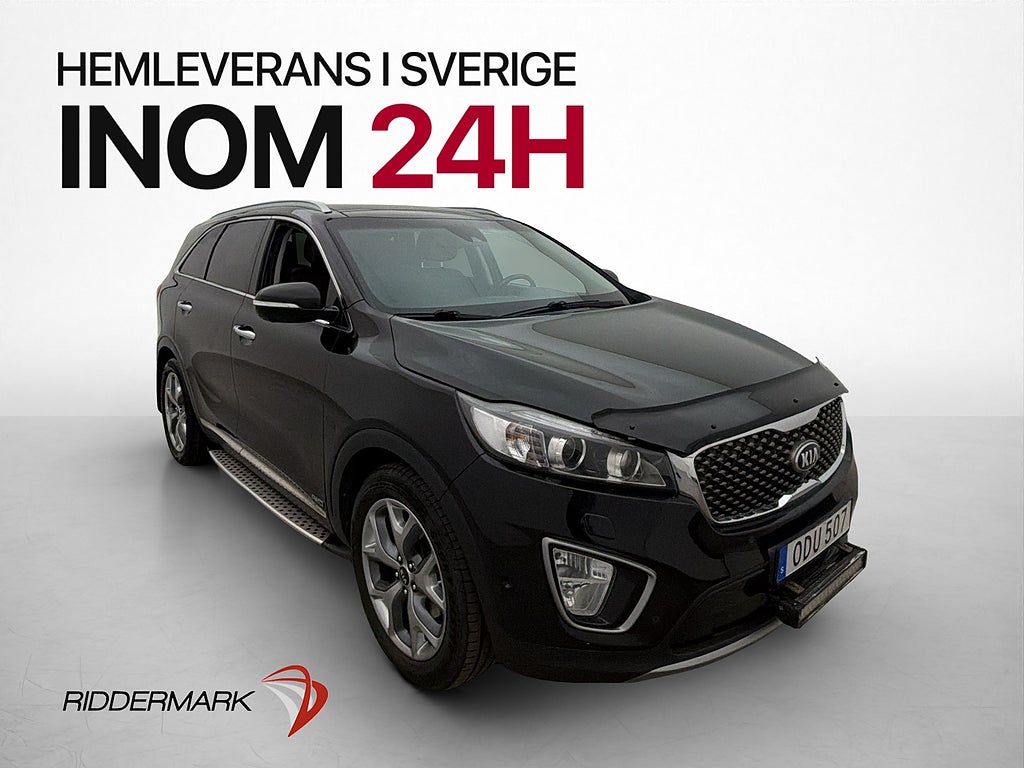Kia Sorento 2.2 AWD 200hk Business 7-Sits Pano 360° Dragkrok