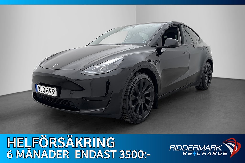 Tesla Model Y Standard Range RWD 299hk Pano Svensksåld MOMS
