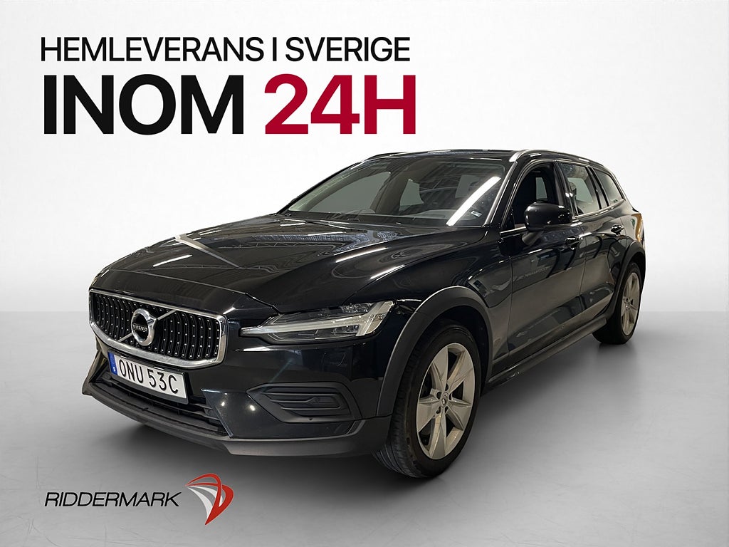 Volvo V60 Cross Country D4 AWD VOC Kamera Rattvärm Drag MOMS