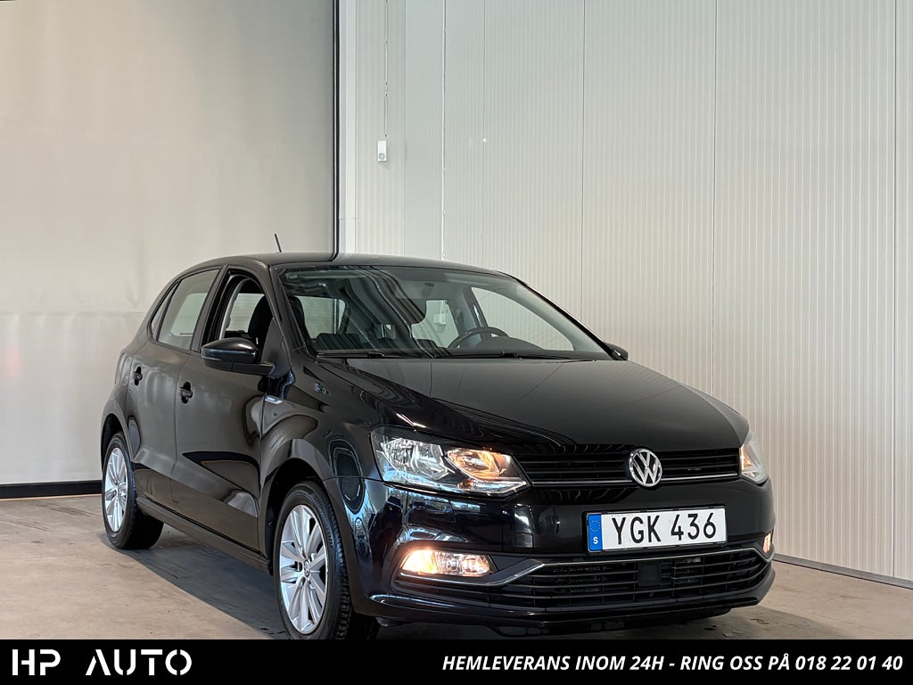 Volkswagen Polo 1.2TSI 5-dr 90hk Dragkrok 2 ägare Fint skick 