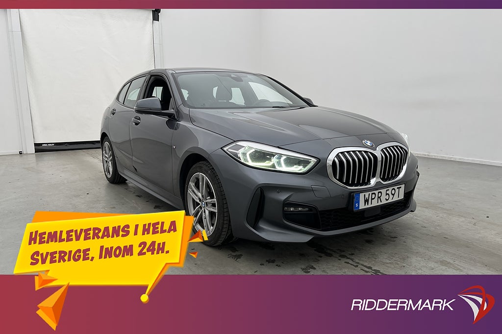 BMW 118 I 140hk M Sport Sensorer Halvskinn Keyless