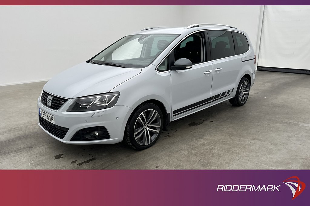 Seat Alhambra TDI 4Drive FR-Line 7-sits El-dörr Värm Drag