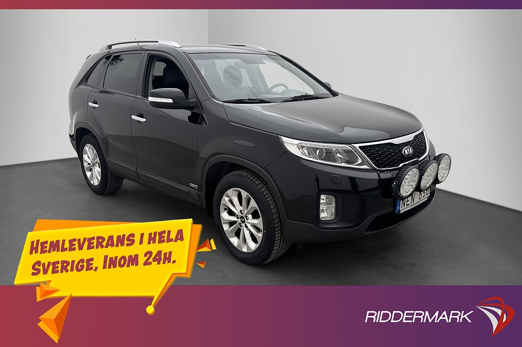 Kia Sorento 2.2 CRDi 4WD 7-Sit Läder Ventilerade Kamera Drag