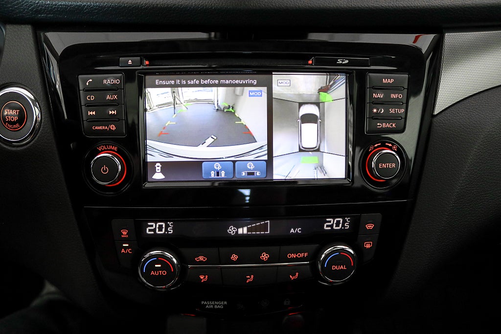 Nissan Qashqai 1.6 dCi XTRONIC TEKNA Panorama 360kam