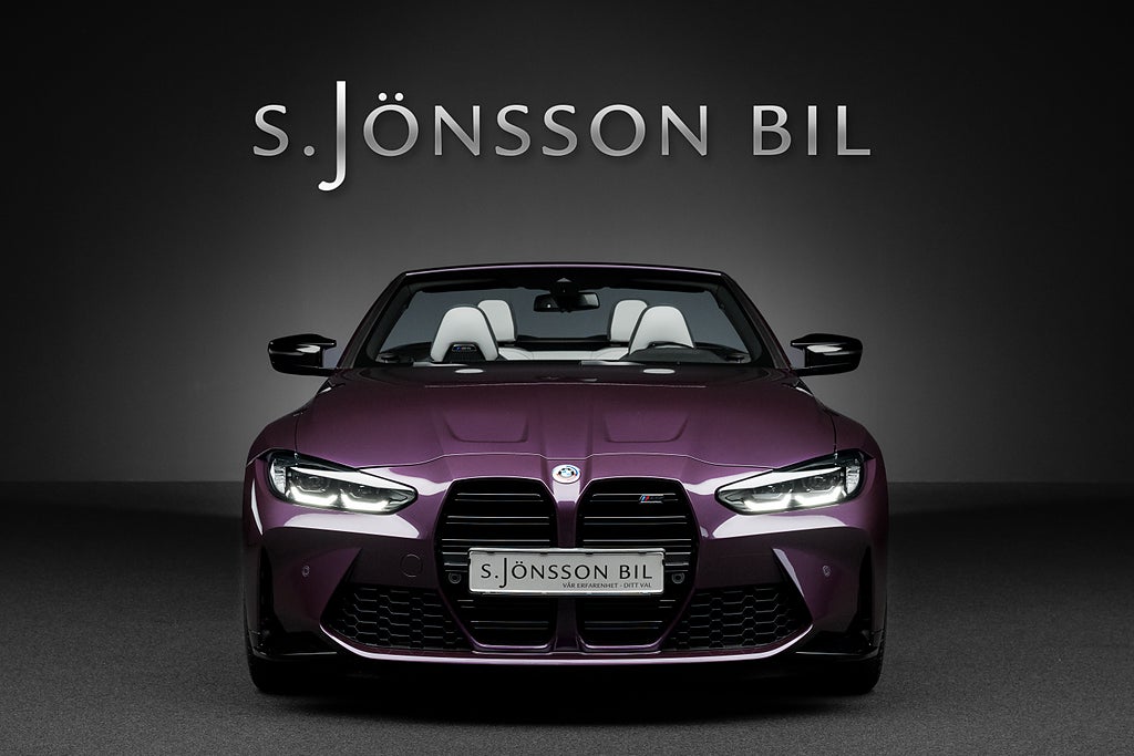 BMW M4 Competition Cabriolet XDrive / Daytona Violet