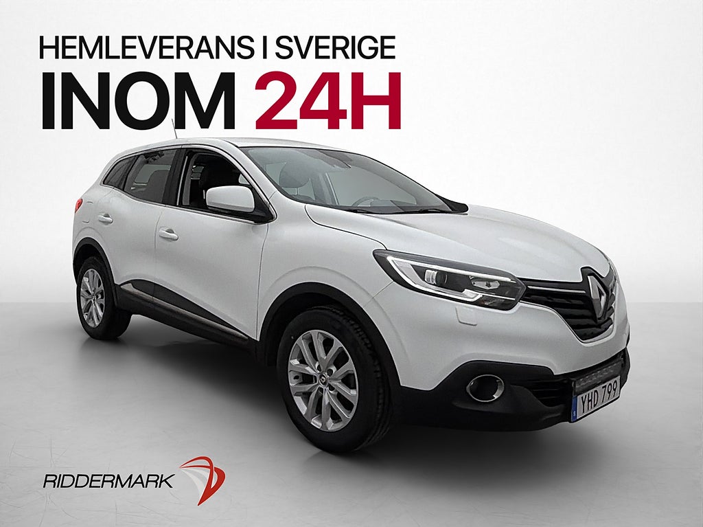 Renault Kadjar 1.2 TCe 130hk Ledramp Halvskinn P-Sensorer