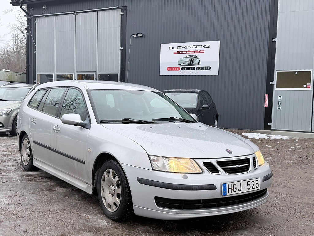 Saab 9-3 SportCombi 1.9 TiD Linear Euro 4 Dragkrok Kamrembytt 