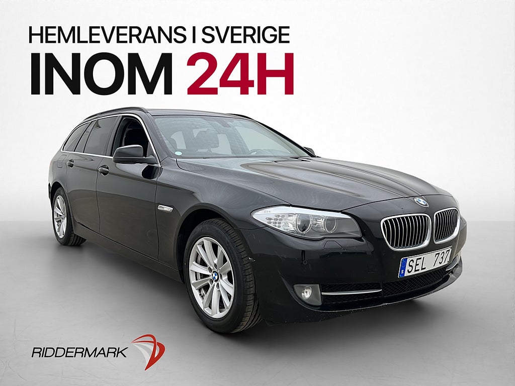 BMW 520d 184hk Touring Elstolar Bluetooth Keyless P-Sensorer