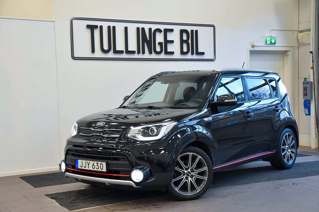 Kia Soul 1.6 T-GDI DCT 204HK Pano Backkamera Navi