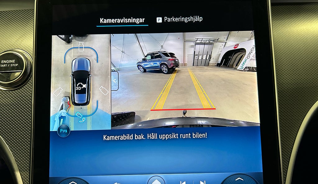 Mercedes-Benz C 300 de AMG 4MATIC Drag Värmare Elstol - bild 6