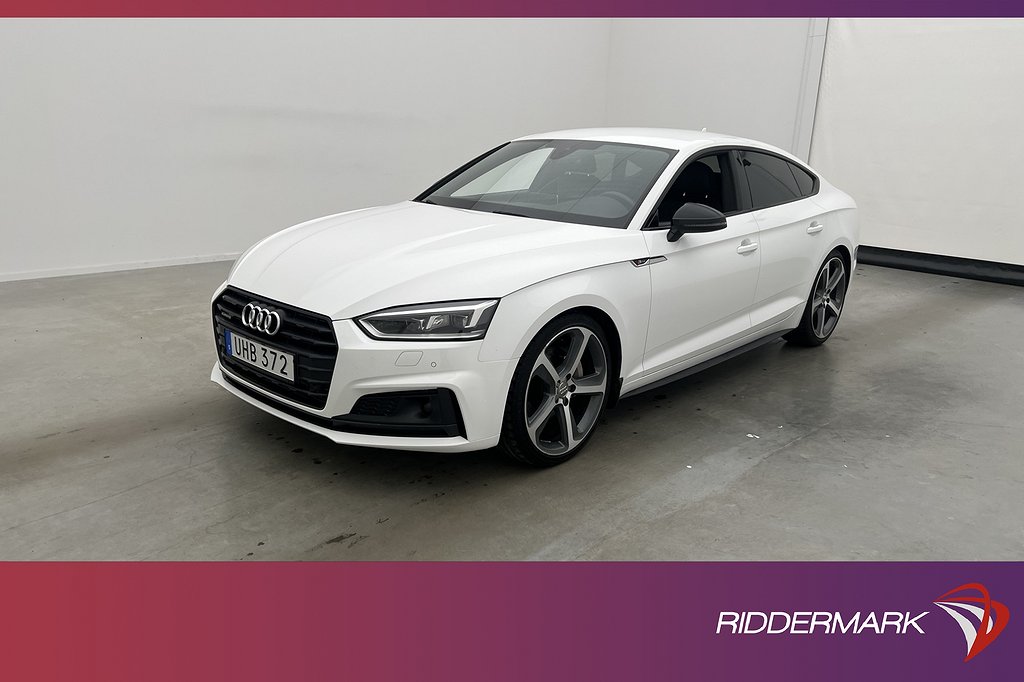 Audi A5 Sportback TFSI Q 252hk S-Line Cockpit Navi Värm Drag