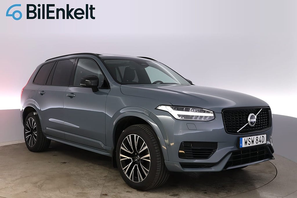 Volvo XC90 Recharge T8 AWD 456hk Ultimate Dark Pano H&K HUD