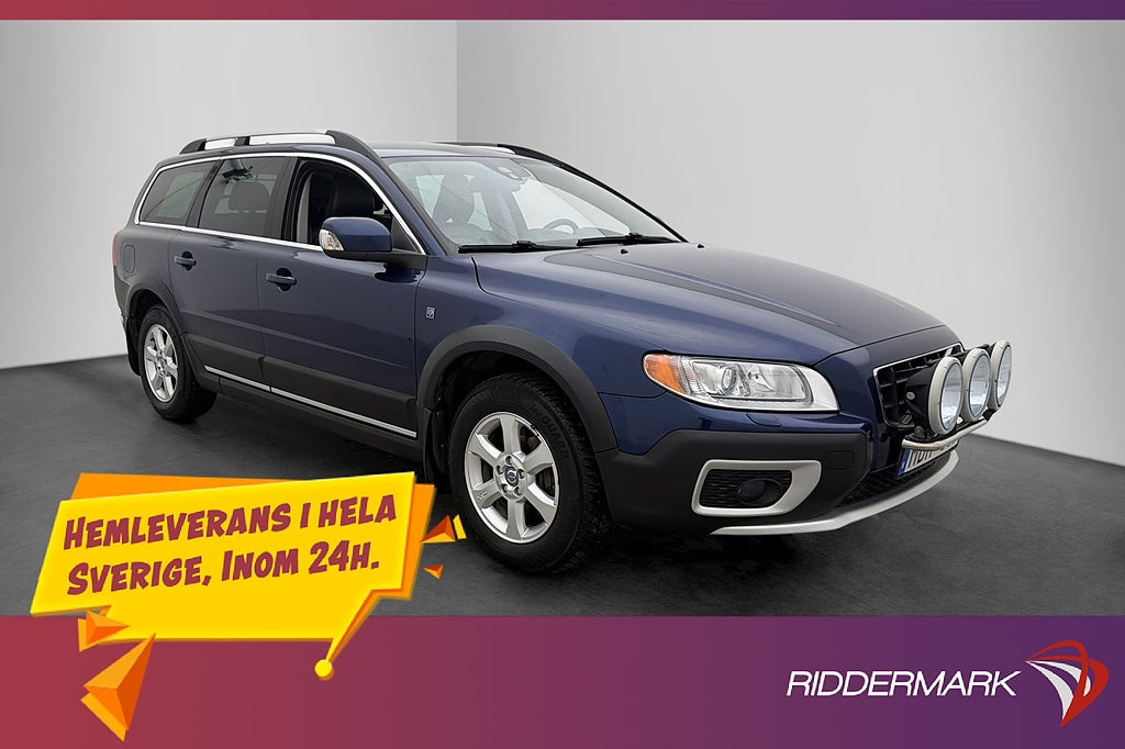 Volvo XC70 D3 AWD Ocean Race Skinn Drag LED-Ramp 163hk