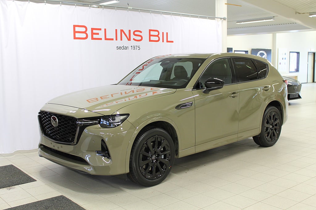 Mazda CX-60 2.5 Homura Plus, A8, AWD, Panorama inkl. Vinterhjul