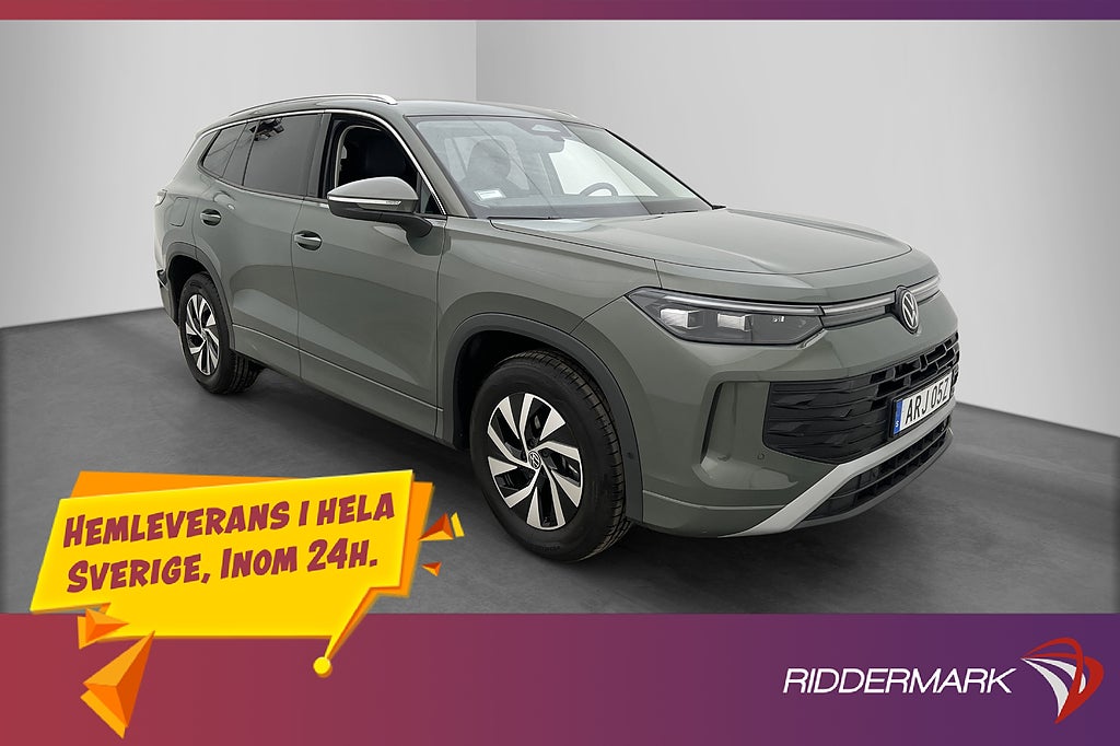 Volkswagen Tayron 2.0 TSI 4M Life MOMS 7-Sits Kamera 3-Zons