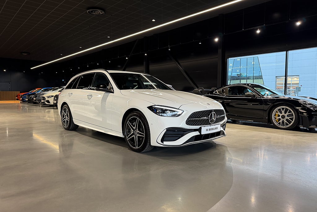 Mercedes-Benz C300 d 300 T d e 4MATIC AMG Line Premium / Dragkrok 