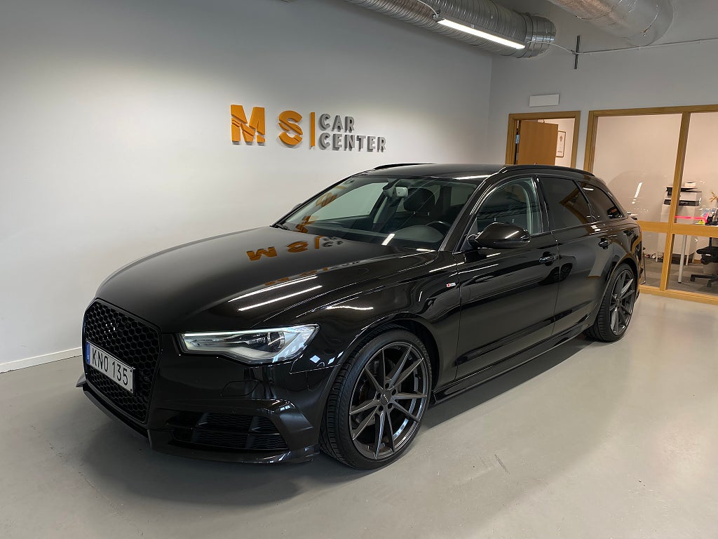 Audi A6 2.0 TDI ultra Euro 6 S-line P-värme Drag Alcantara