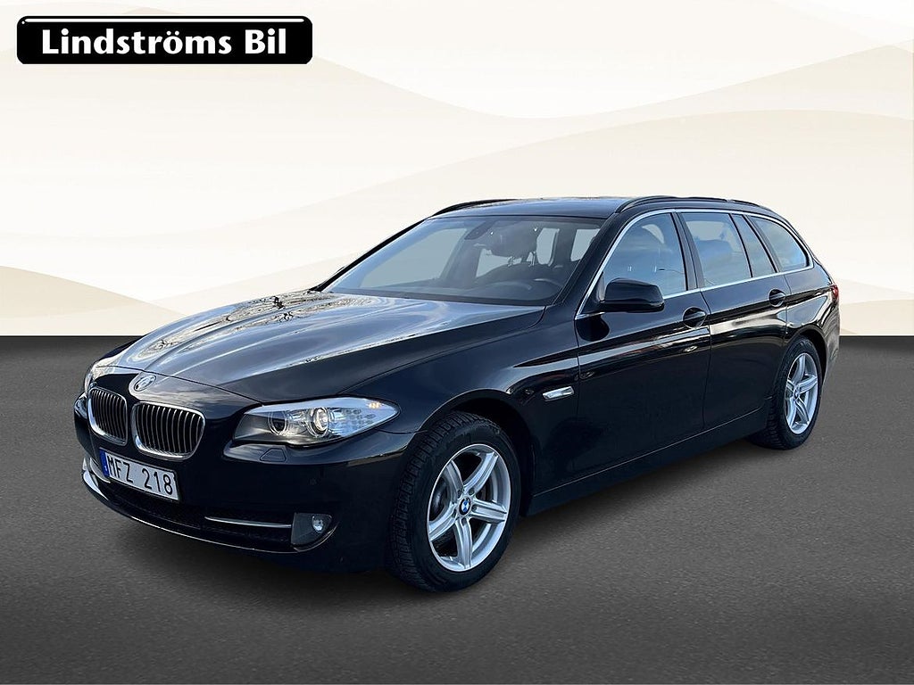 BMW 520d Touring Steptronic, 184hk, Vinterhjul