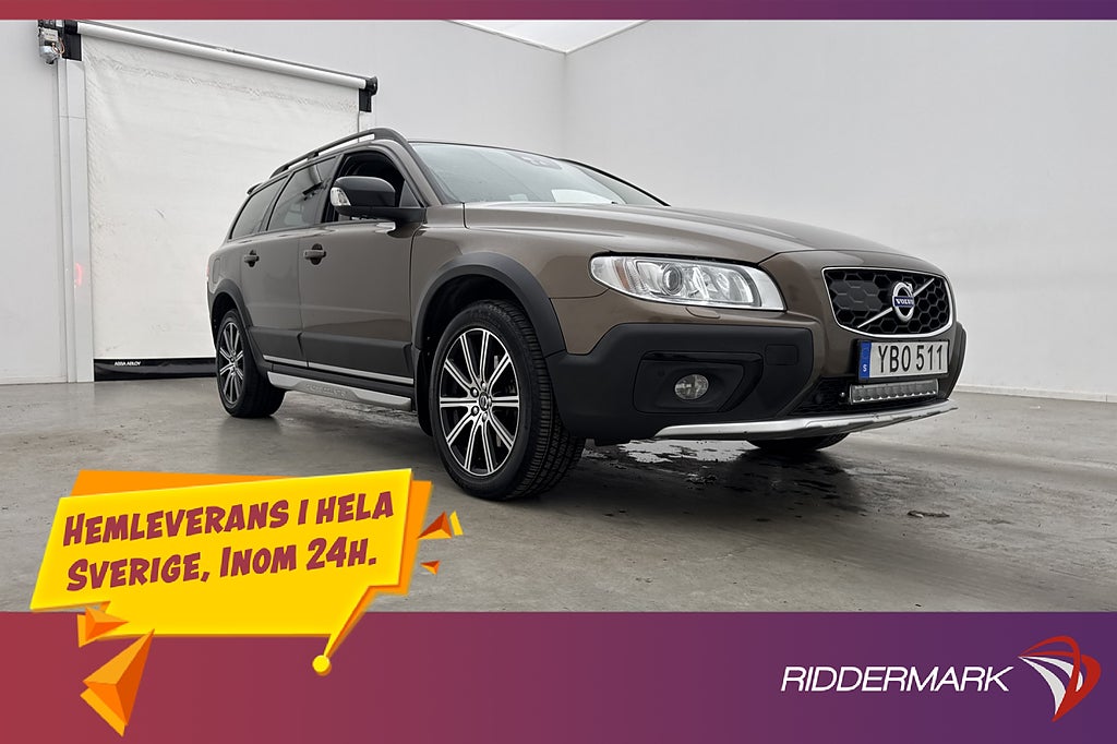 Volvo XC70 D4 AWD Dynamic VOC Värmare Skinn Keyless GPS Drag